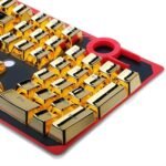 Redragon A101G 104 ABS Double Shot Injection Backlit Metallic - Image 2