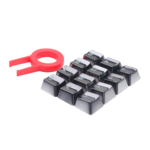 Redragon A103GR Mechanical Keycaps 12 Chrome MX Style - Image 3
