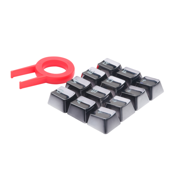 Redragon A103GR Mechanical Keycaps 12 Chrome MX Style - Image 3