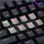 Redragon A103GR Mechanical Keycaps 12 Chrome MX Style - Image 7