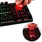 Redragon 105B Mechanical Keyboard Crystal Acrylic Keycaps
