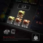 Redragon K556 DEVARAJAS RGB Mechanical Gaming Keyboard - Image 4