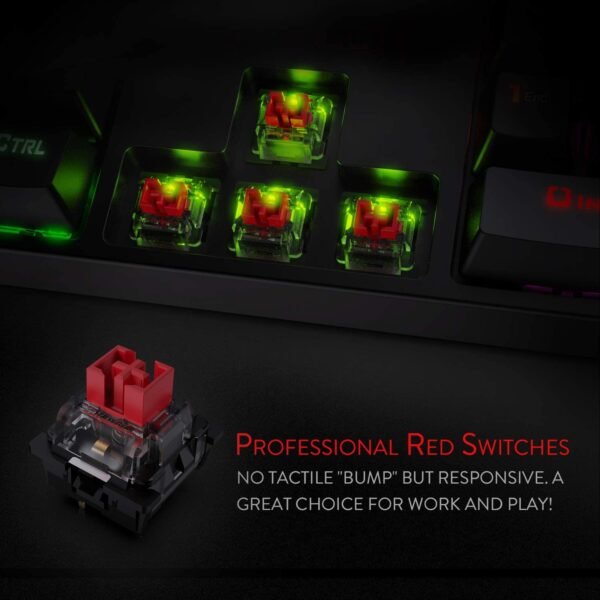 Redragon K582BA RGB Keyboard + M711 Mouse 2 in 1 Combo - Image 3
