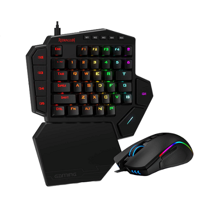 Redragon K585 Ba Rgb Gaming Keyboard + M721 Pro Rgb Mouse - Redragon