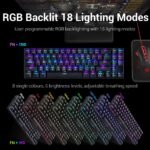 Redragon K599-KRS DEIMOS Wireless Mechanical Gaming Keyboard - Image 3