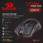 Redragon M988-RGB STORM ELITE Honeycomb Gaming Mouse - Image 4