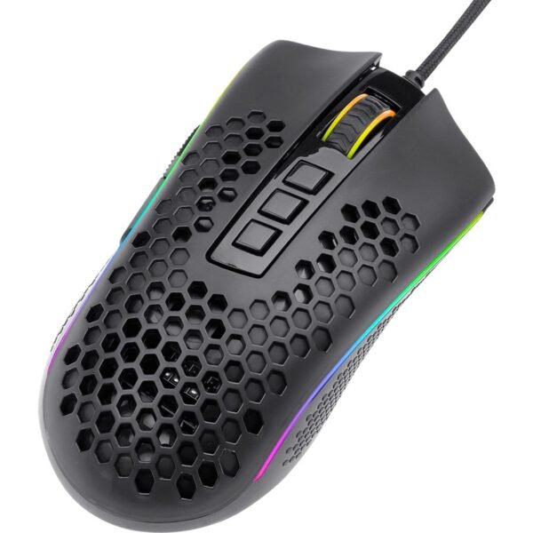 Redragon M988-RGB STORM ELITE Honeycomb Gaming Mouse - Image 5
