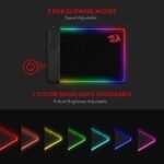 Redragon P025-RGB Qi Backlit Mouse Pad - Image 7