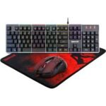 Redragon S107 K509 DYAUS RGB + M608 Mouse + P016 PISCES Mouse Pad - Image 2