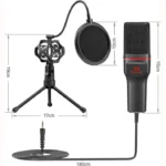 Redragon GM-100 SEYFERT Professional Gaming Microphone with POP Filter - Image 8