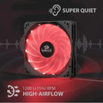 Redragon GCF006 Computer Case 120MM PC Cooling Fan - Image 2