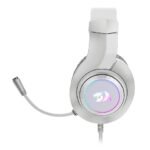 Redragon H260 HYLAS RGB White Gaming Headset - Image 2