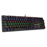 Redragon K608 VALHEIM Rainbow Gaming Keyboard, 104 Keys NKRO Mechanical Keyboard - Image 3