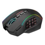 Redragon M901P-KS PERDITION PRO RGB Wireless & Wired 16000DPI MMO Ergo Gaming Mouse - Image 2