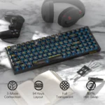 REDRAGON K658 IRELIA PRO WIRED RGB BT MECHANICAL GAMING KEYBOARD - Image 3