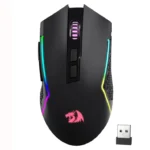 Redragon M693 TRIDENT PRO Wired & Wireless (Bluetooth) Gaming Mouse (Black)