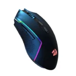 Redragon M693 TRIDENT PRO Wired & Wireless (Bluetooth) Gaming Mouse (Black) - Image 2