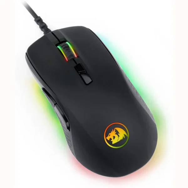 Redragon M718 Black 10000 DPI RGB Gaming Mouse - Image 2