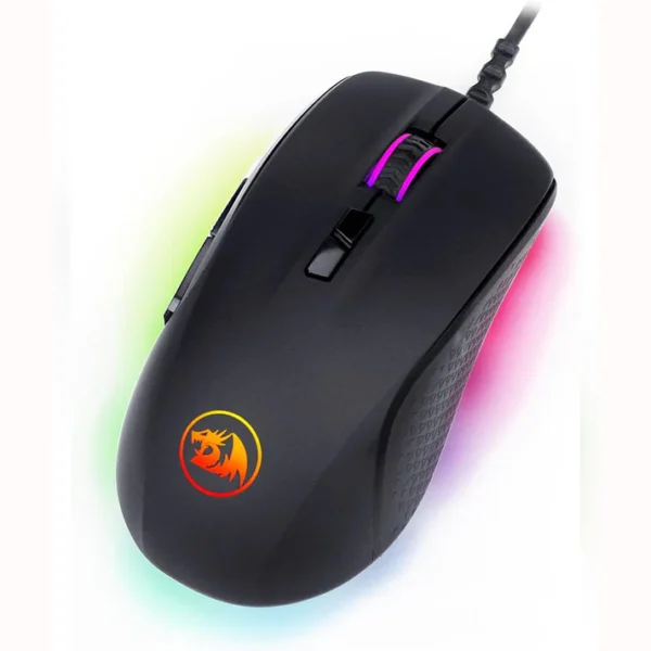 Redragon M718 Black 10000 DPI RGB Gaming Mouse - Image 3