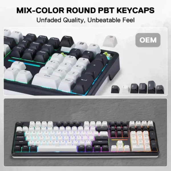 Redragon ANTONIUM K745WB RGB PRO Mechanical Gaming Keyboard - Image 2