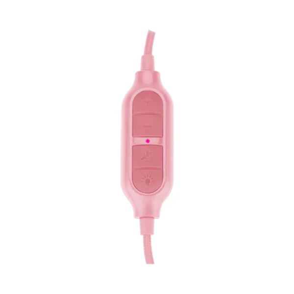 Redragon H510 ZEUS Pink Wired Gaming Headset with Detachable Mic - Image 6