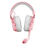 Redragon H510 ZEUS Pink Wired Gaming Headset with Detachable Mic - Image 5
