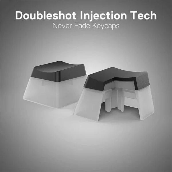 Redragon A130 Double Shot PBT Pudding Keycap Set RGB - Image 7