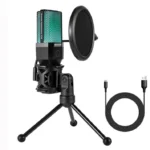 Redragon GM-212 Adne RGB Cardioid Polar Pattern Microphone - Image 3