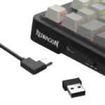 Redragon K743 Antonium PRO 3-Mode Wireless Mechanical Gaming Keyboard - Image 6