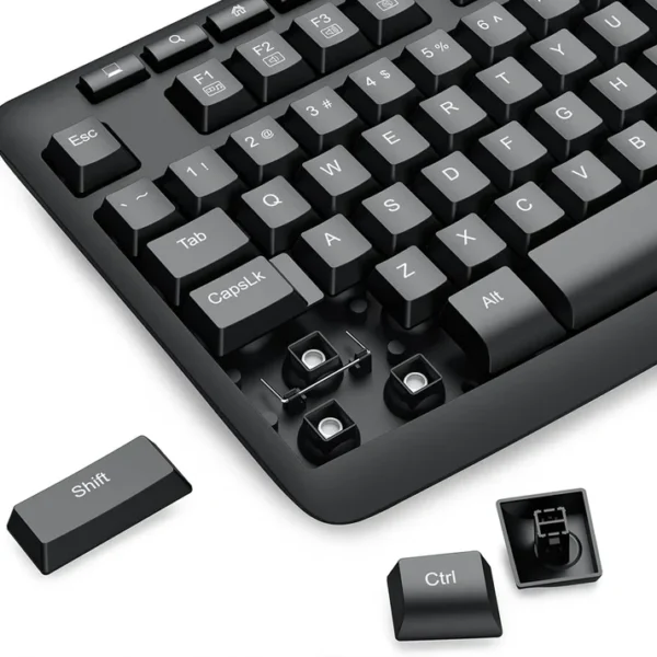 Redragon BS-7367A Wireless Keyboard and Mouse Office 2-in-1 Combo - Image 4