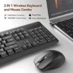 Redragon BS-7367B Wireless Keyboard and Mouse Office 2-in-1 Combo - Image 2