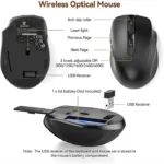 Redragon BS-7367B Wireless Keyboard and Mouse Office 2-in-1 Combo - Image 3