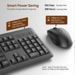 Redragon BS-7367B Wireless Keyboard and Mouse Office 2-in-1 Combo - Image 7