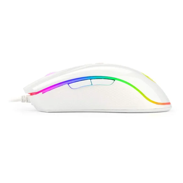 Redragon M711 White Cobra Chroma RGB Gaming Mouse - Image 4