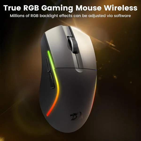 Redragon M816 PRO Deicide Tri-Mode 26K DPI Gaming Mouse - Image 3