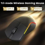 Redragon M816 PRO Deicide Tri-Mode 26K DPI Gaming Mouse - Image 5
