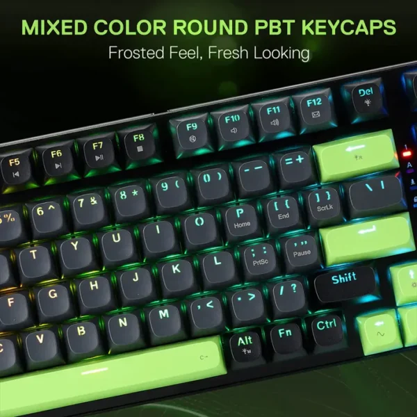 Redragon K740 Dharma Wired Mechanical Gaming Keyboard with Linear Dragon Chant Switch - Image 2