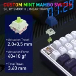 Redragon K744 PRO FAYE Wireless Gasket Mechanical Gaming Keyboard - Image 5