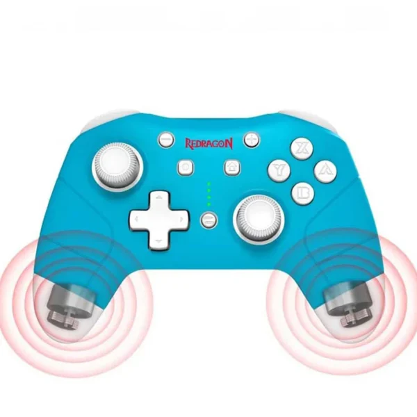 Redragon Pluto G815 Blue Dual Mode Bluetooth Gamepad for Switch - Image 3