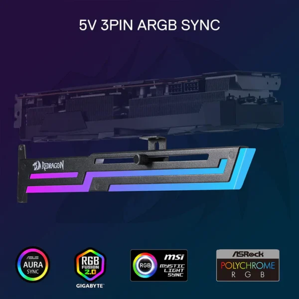 Redragon GCP03 Graphics Card GPU Support Bracket - Image 5