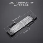Redragon GCP06 24-Pin ARGB Lighting Extension Cable - Image 6