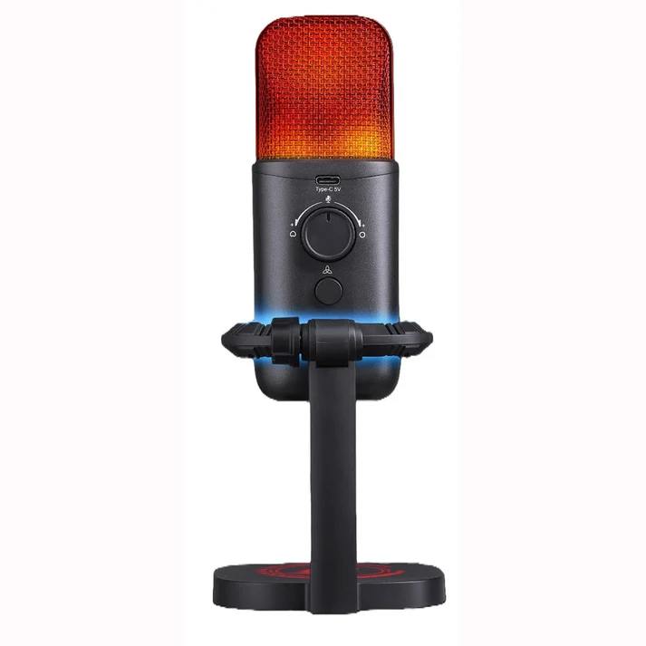 Redragon-GM305-Ecowave-Streaming-Microphone-Buttons