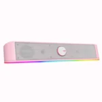 Redragon GS560 White Adiemus 4W x 2 RGB Gaming Speakers - Image 3