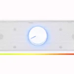 Redragon GS560 White Adiemus 4W x 2 RGB Gaming Speakers - Image 4