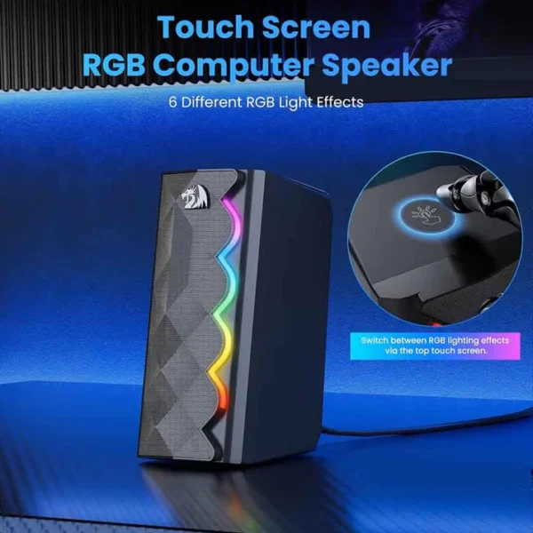 Redragon GS522 Cipher RGB USB Gaming Speakers - Image 5
