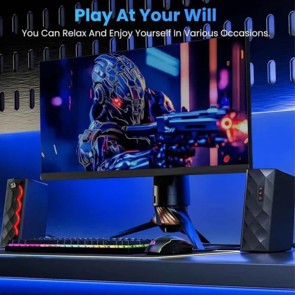 Redragon GS522 Cipher RGB USB Gaming Speakers - Image 6