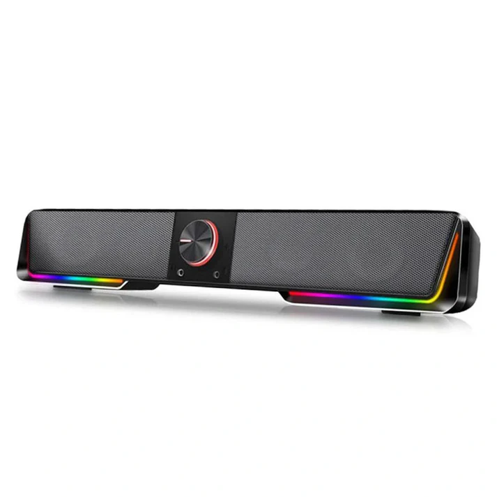 Redragon-GS570-Darknets-Black-RGB-Gaming-Soundbar-Right-Side-View-2