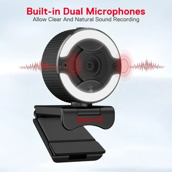 Redragon GW910 Oneshot 1080P HD Webcam with Privacy Shutter - Image 2