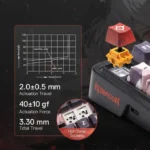 Redragon K719 Artemis Pro RGB Wireless Gasket Mechanical Gaming Keyboard - Image 8