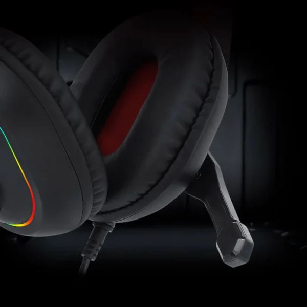 Redragon H120 ARES RGB Gaming Headset with Foldable Mic - Image 5